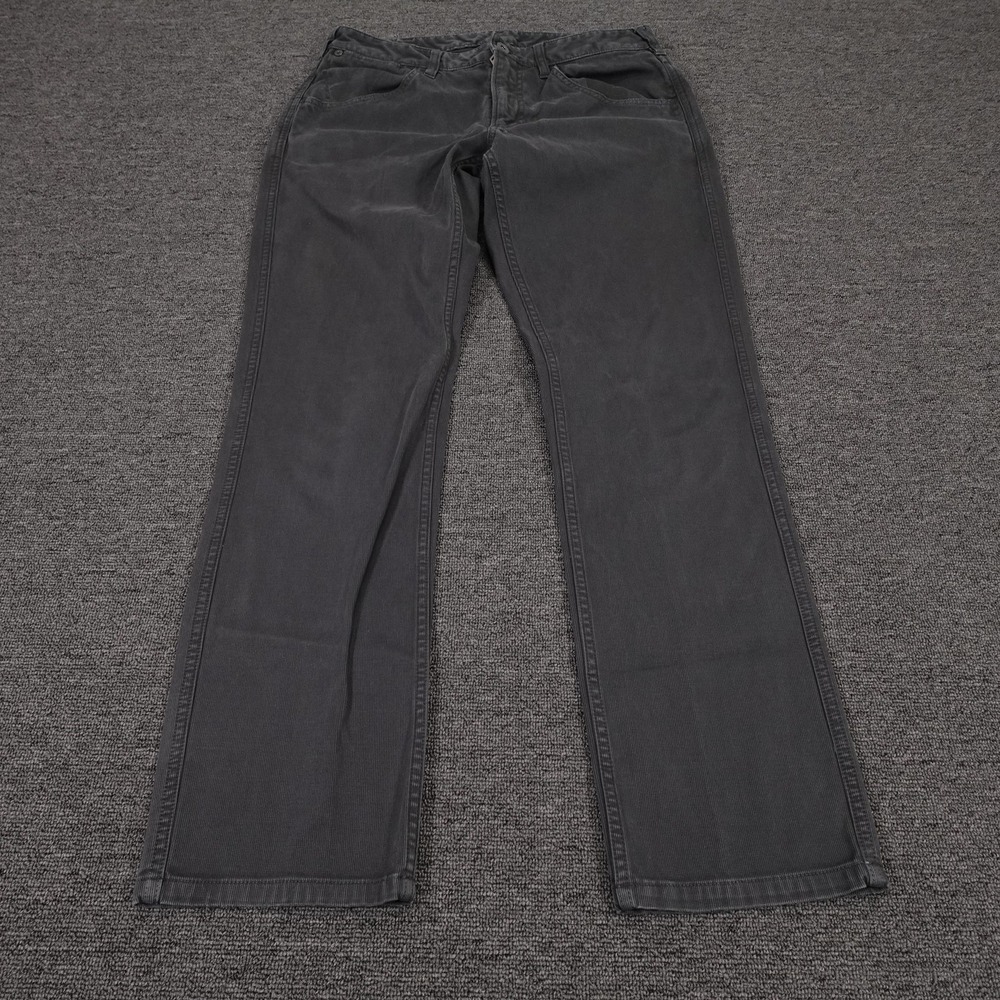 Bonobos Pants Mens 31x30 Gray Chino Straight Leg Stretch 5 Pocket Casual Trouser